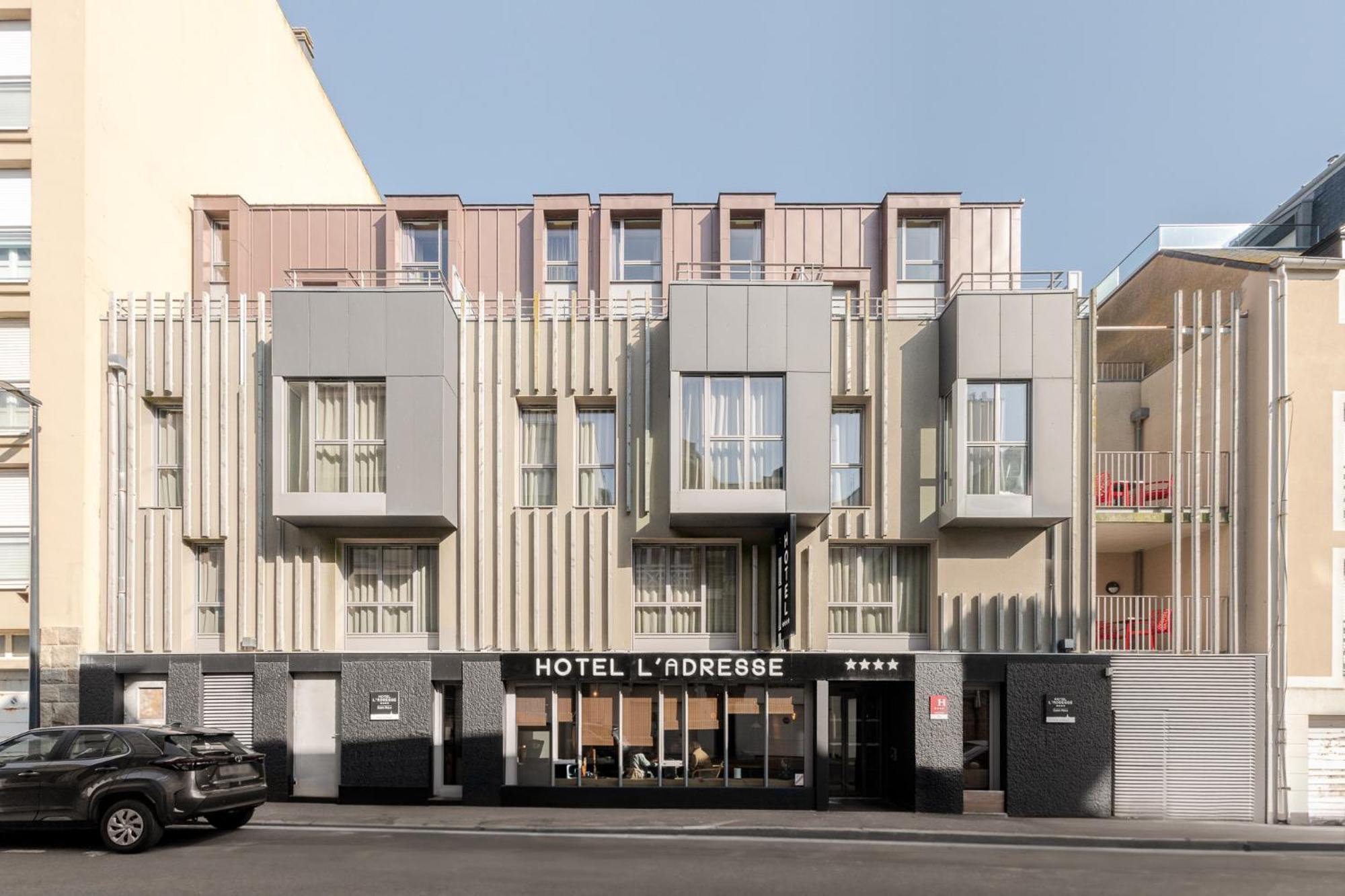 Hotel L'Adresse Saint-Malo Exterior foto